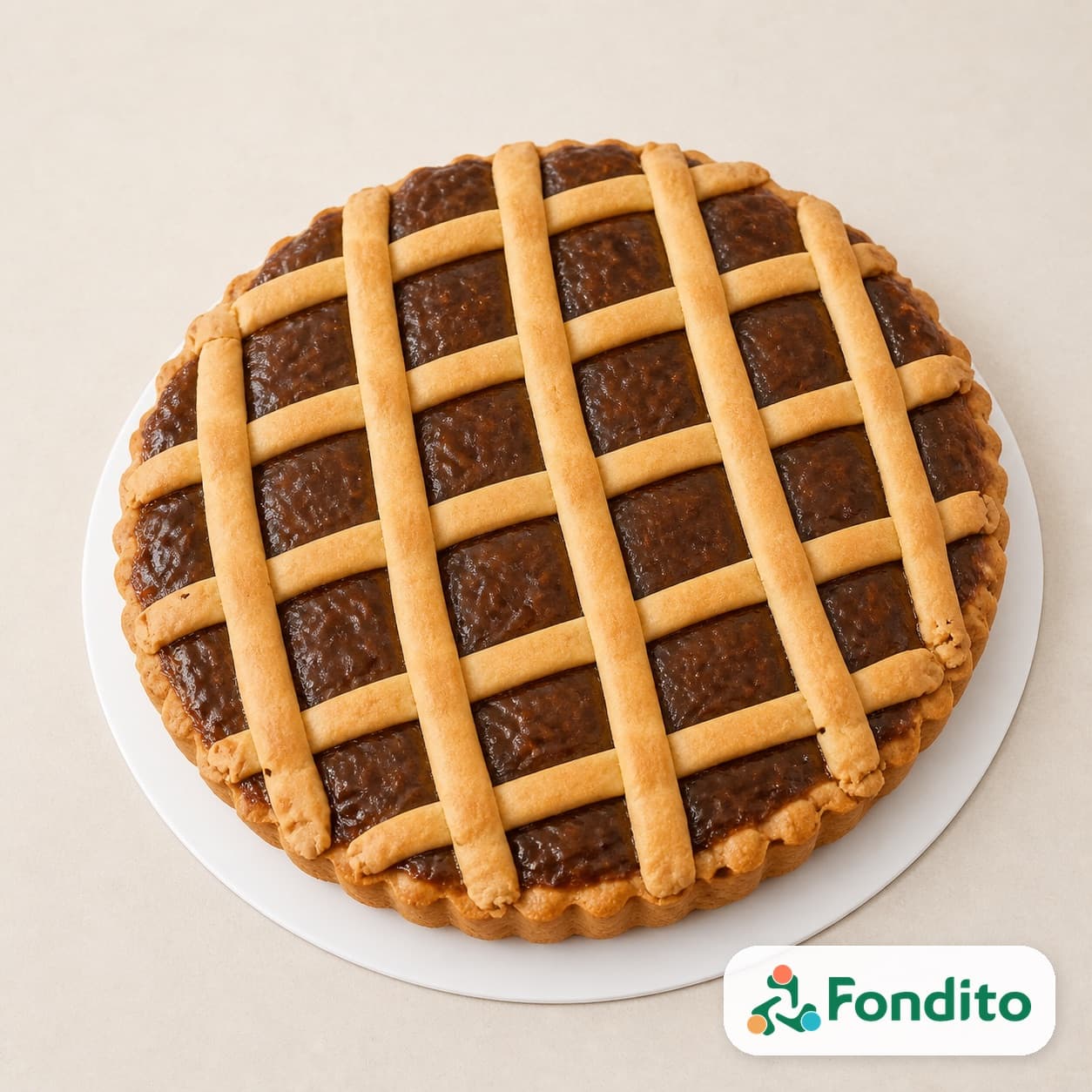 Pasta frola de dulce de leche del catálogo Fondito